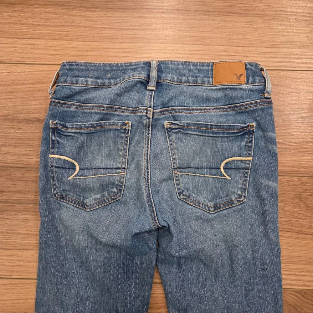 Women's American Eagle Outfitters Blue Jeggings Size 4